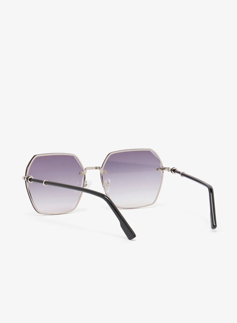 ELLA Geometric Polarized Sunglasses
